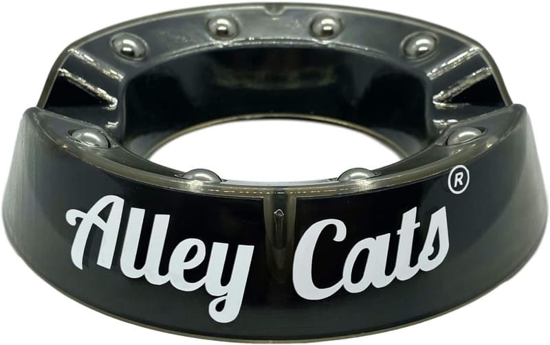 Bowling Ball Stand and Cleaner for Alley Cats Bowling Accessories