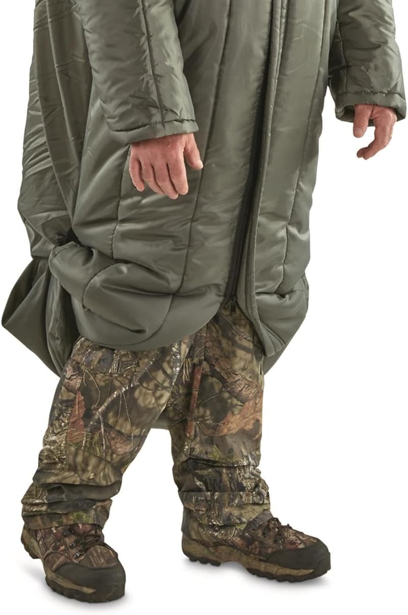 Cold Weather Sleeping Bag with Arms for Adults - Hunting & Camping