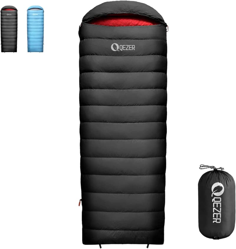 Ultralight Down Sleeping Bag for Adults - 600 Fill Power