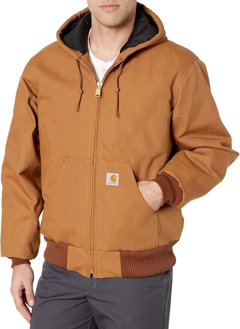 Carhartt Men's Insulated Flannel-Lined Jacket