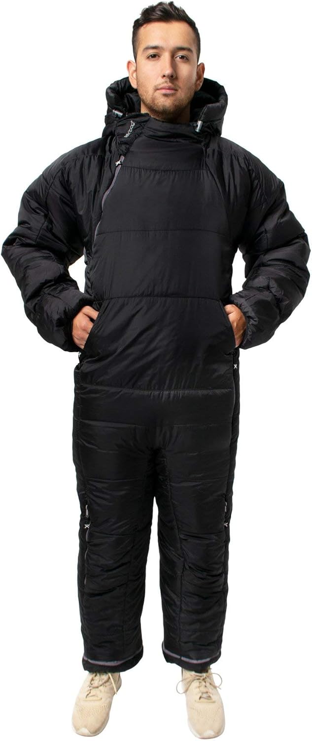 Wearable Sleeping Bag - Temp Rating 35°F to 44°F