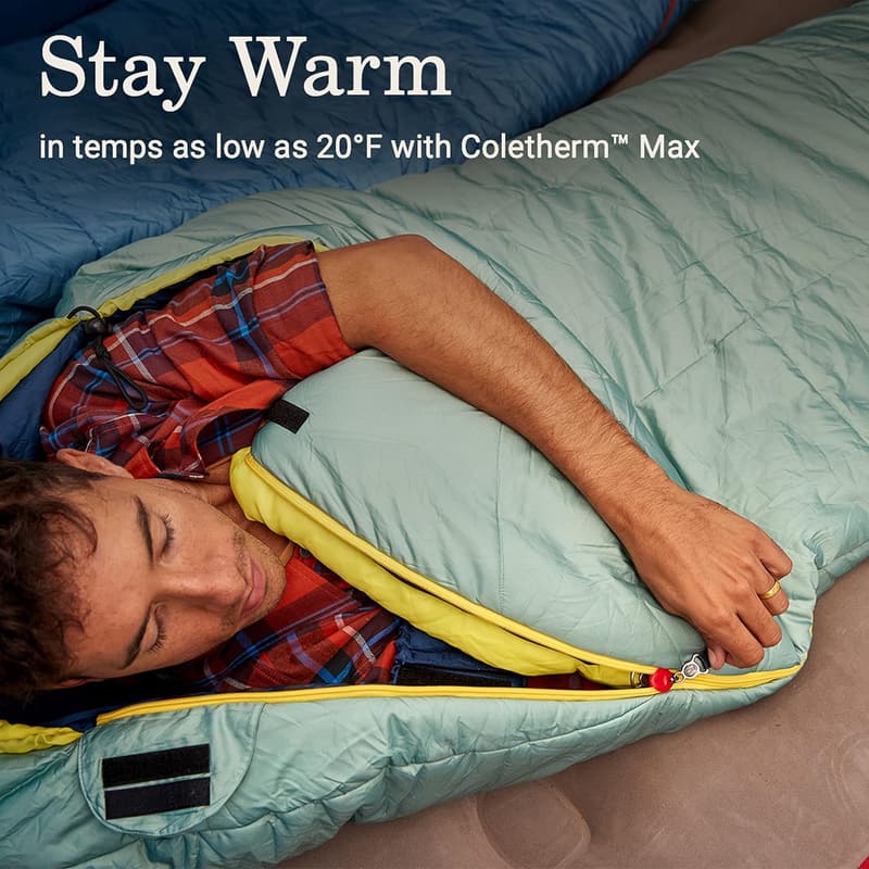 Coleman Big Bay 20°F Adult Mummy Sleeping Bag