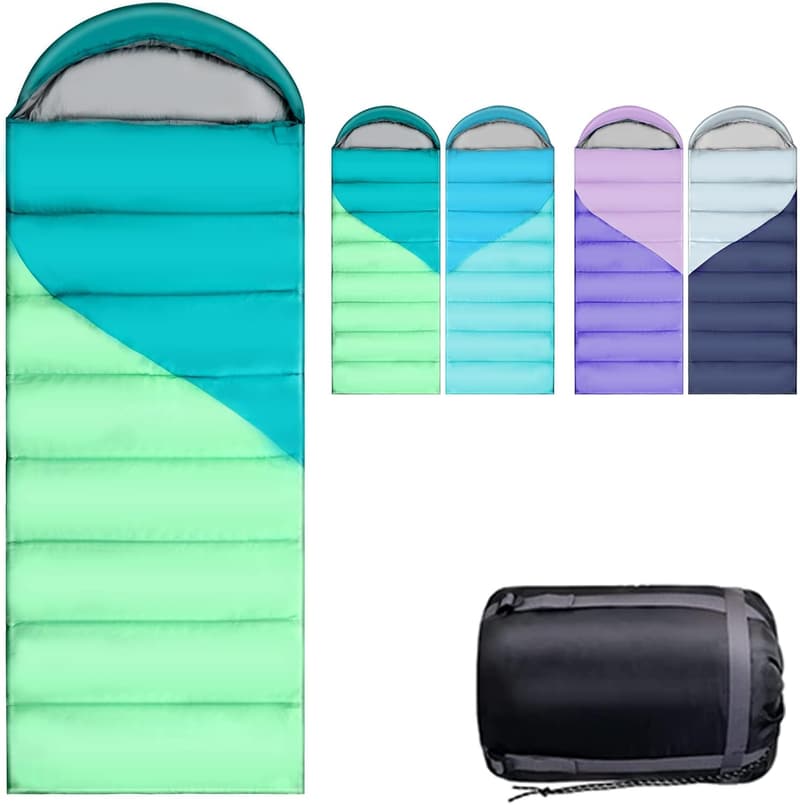 3-4 Season Lightweight Waterproof Sleeping Bags for Couples