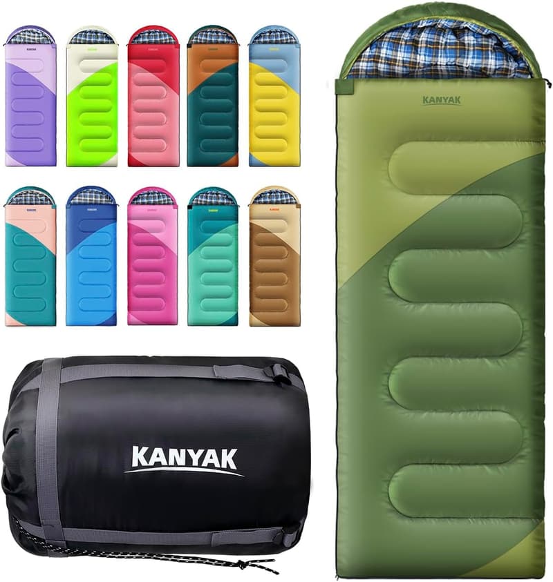 32℉ Cold Weather Sleeping Bag for Adults and Kids