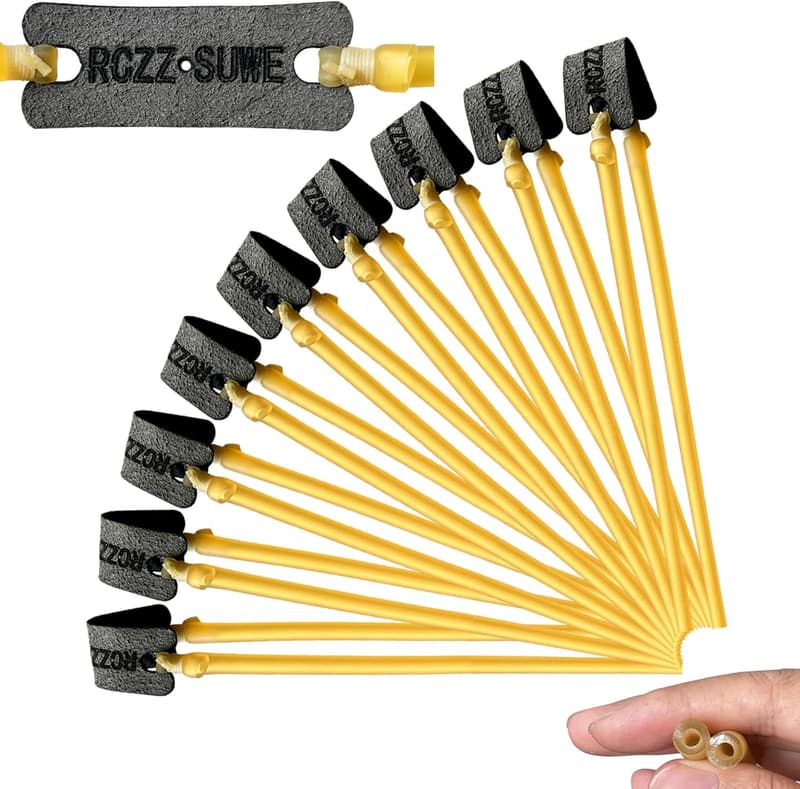 Heavy-Duty Slingshot Replacement Rubber Bands for Adults