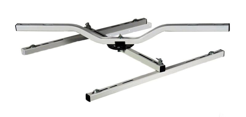 Heavy-Duty Swivel Flush Mount Bracket, 200 lb Capacity, 32