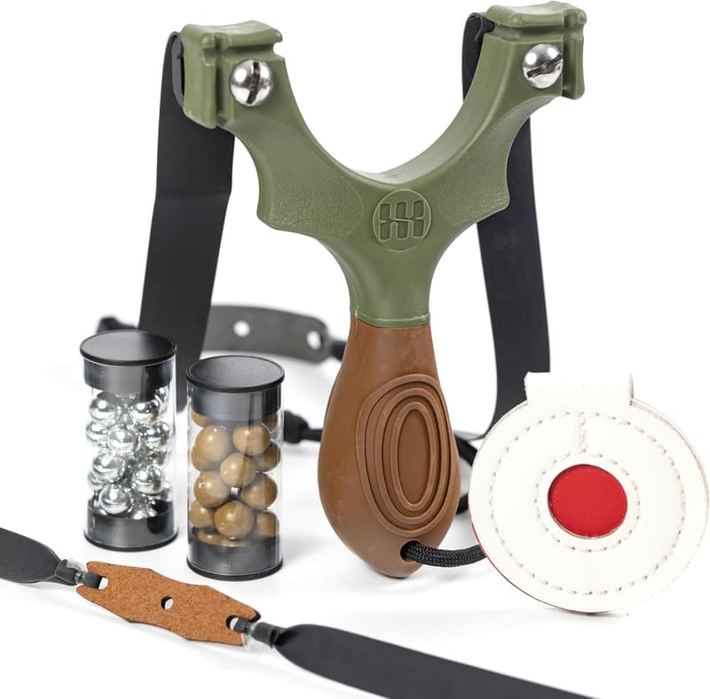 Professional Scout XT Slingshot with Target & Ammo