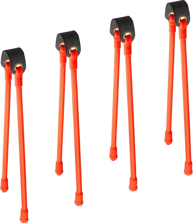 Slingshot Replacement Rubber Bands - 4 Heavy-Duty Sets