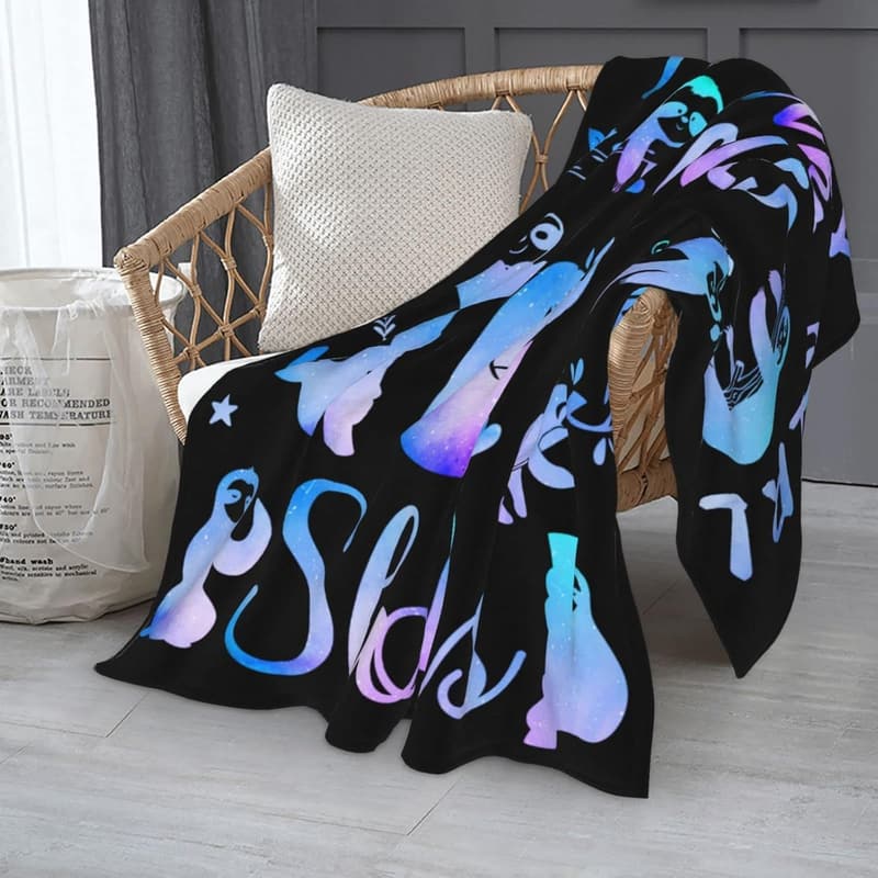 Cozy Soft Sloth Throw Blanket - Gift for Women and Kids