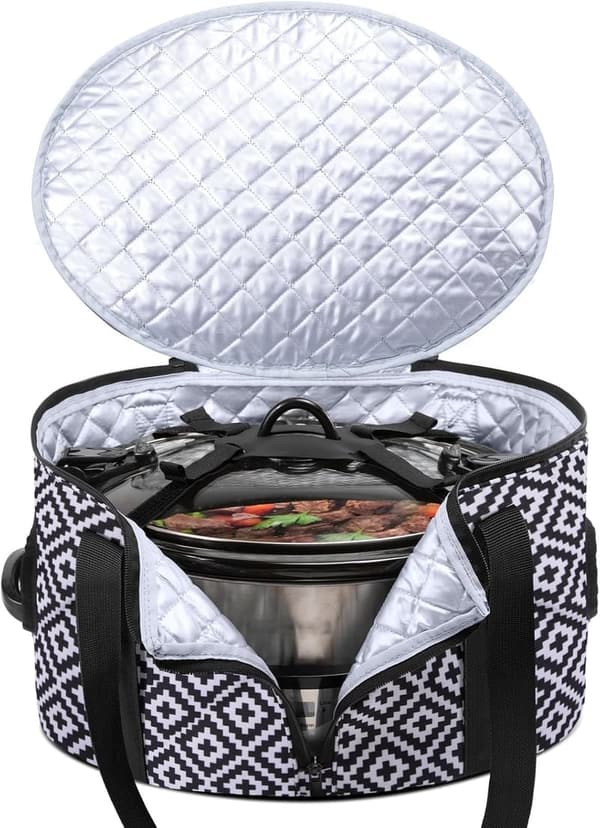 Slow Cooker Carrying Case for 6-8 Quart Crockpot