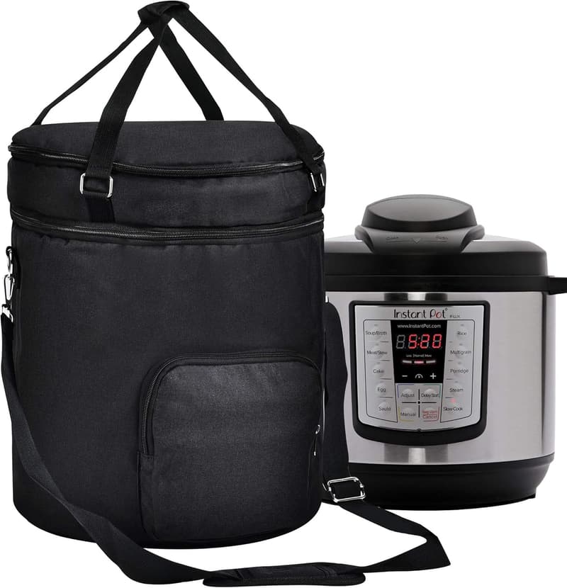 Travel Tote for 6 QT Instant Pot - 2 Compartment Storage Bag