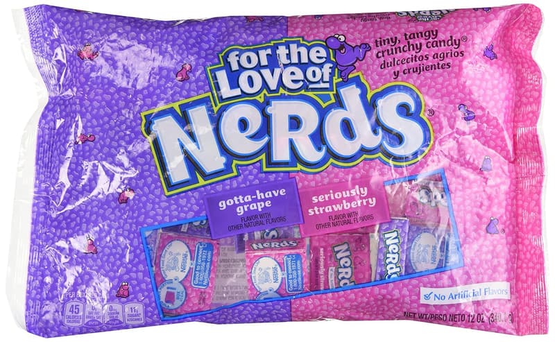 Grape & Strawberry Nerds Candy - 12 oz