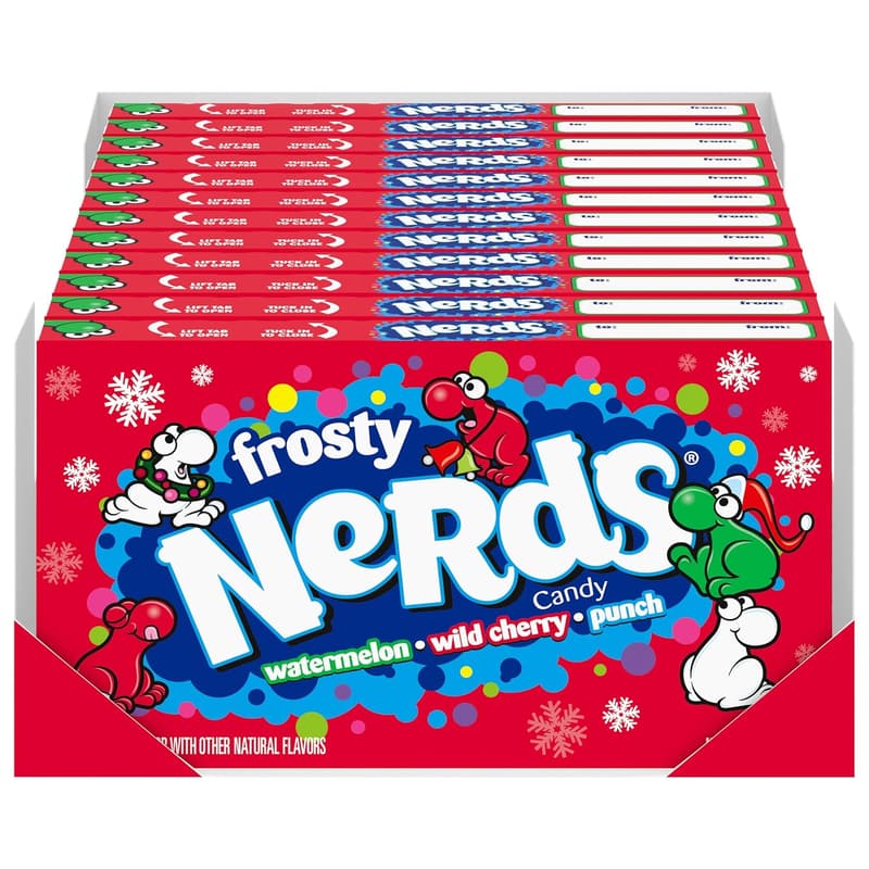 Watermelon & Cherry Nerds Theater Box - 5 oz (Pack of 12)