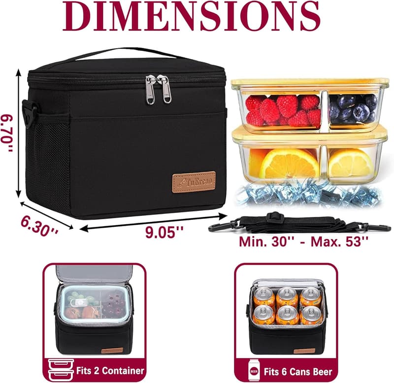 Leakproof Mini Soft Cooler Bag for Beach and Travel