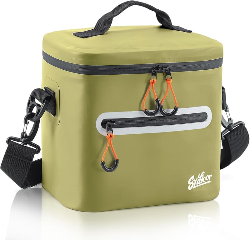 Portable Insulated Cooler Bag, Waterproof for Beach & Picnic