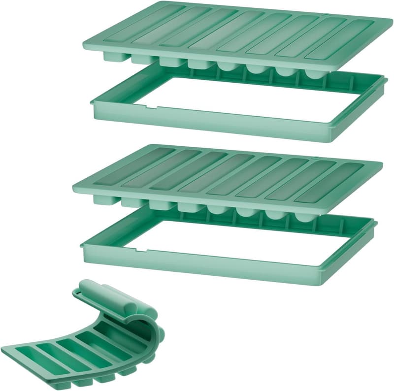 Silicone Ice Cube Trays for Whiskey & Cocktails - Pack of 2