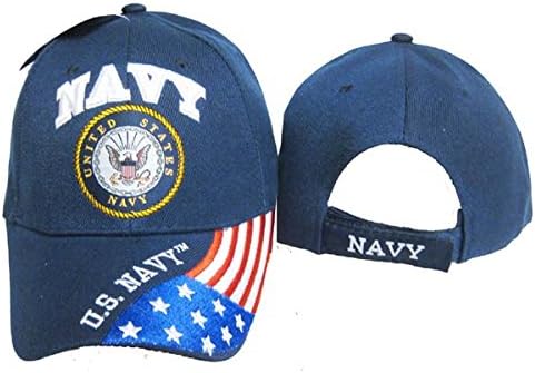 USA Navy Veteran Embroidered Baseball Cap
