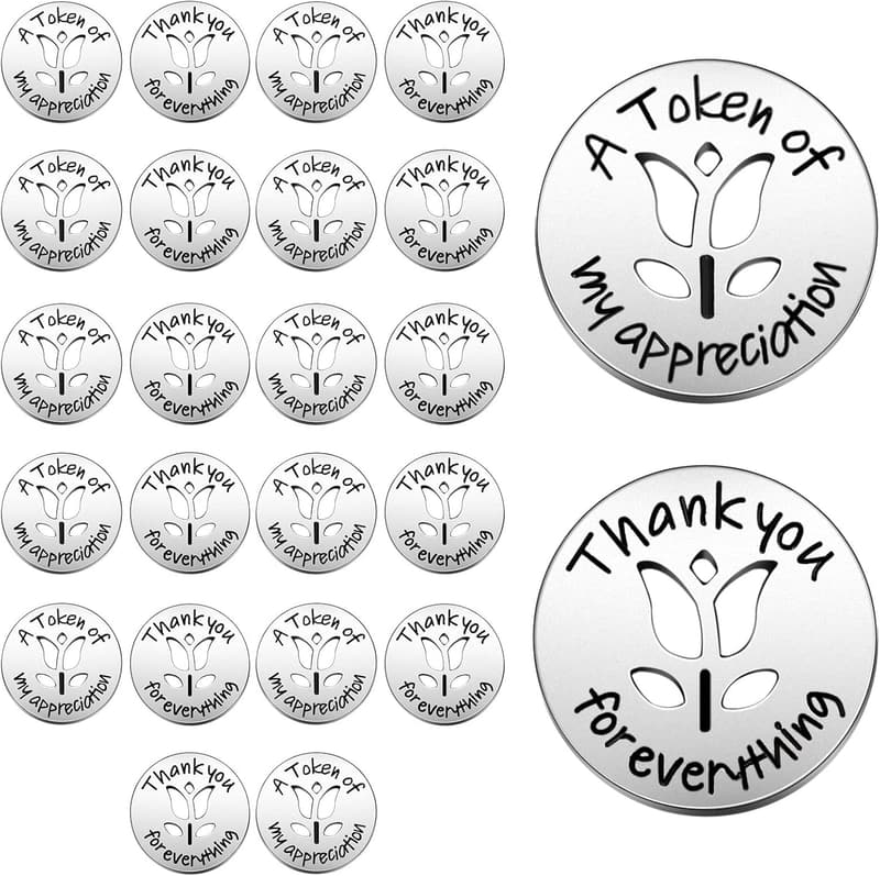 Kindness Coins - 24 Pcs Appreciation Tokens for Students