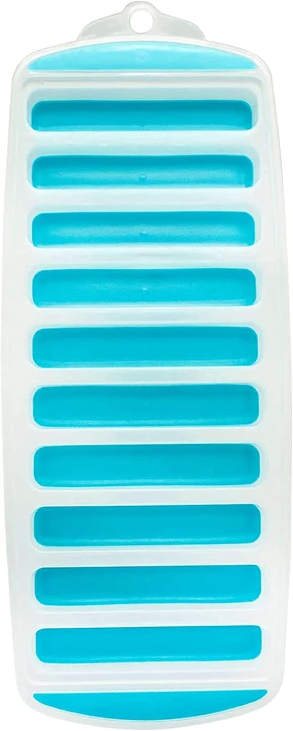 Teal Blue Ice Stick Tray for Sports Bottles
