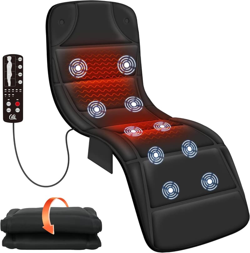 Full Body Massage Mat with Heat & Vibration for Neck Pain