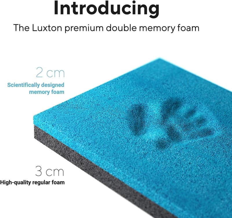 Portable Memory Foam Massage Table with Accessories - 72