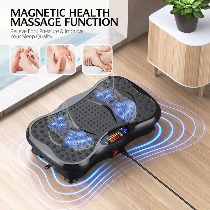 Vibration Plate Exercise Machine for Weight Loss & Muscle Recovery