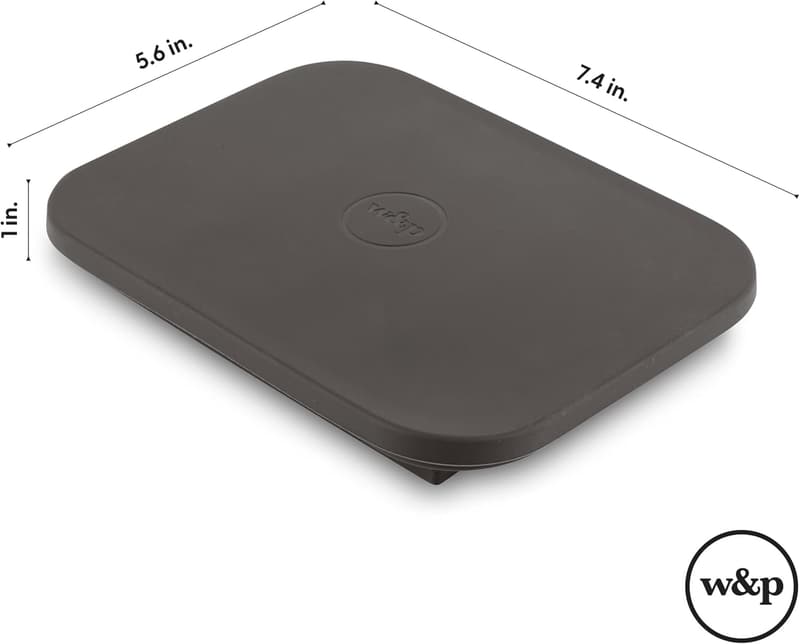 Charcoal Silicone Ice Tray with Lid | Easy-Release, BPA-Free