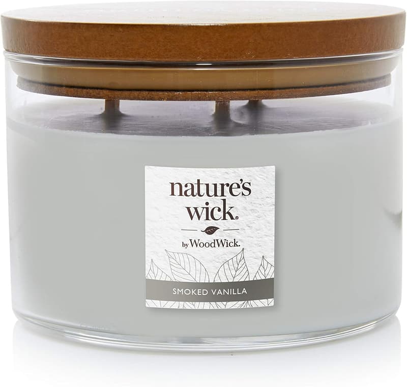 Smoked Vanilla 3-Wick Candle - 18 oz. Natural Soy Wax
