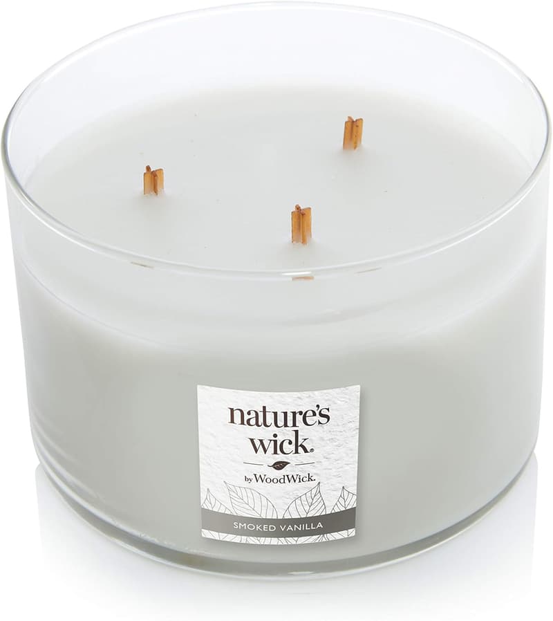 Smoked Vanilla 3-Wick Candle - 18 oz. Natural Soy Wax