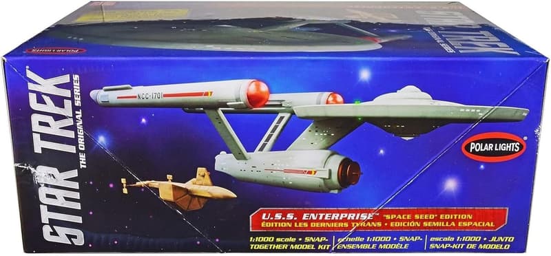 Star Trek U.S.S. Enterprise Model Kit - Snap-Together 1/1000 Scale
