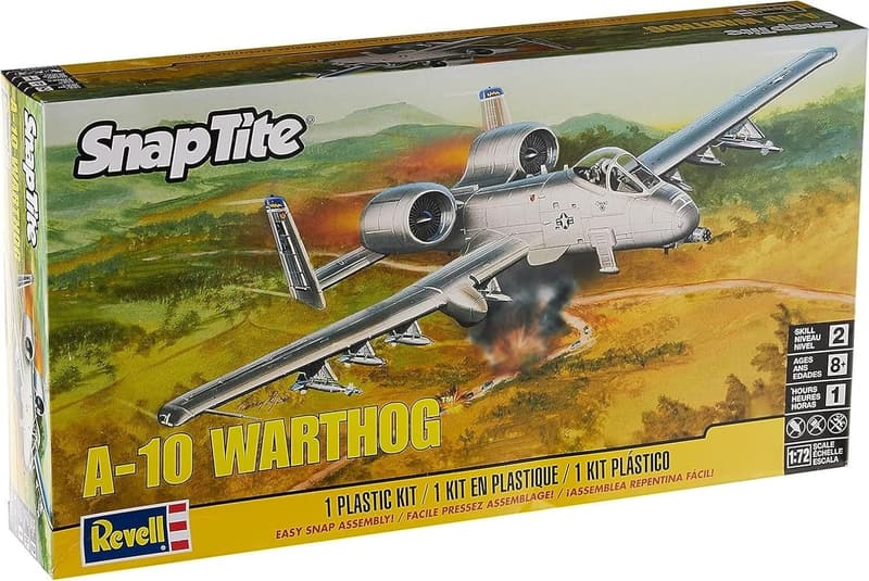 A-10 Warthog Plastic Model Kit by Revell