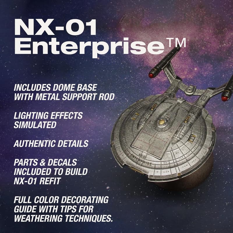 Star Trek NX-01 Enterprise Model Kit 1:1000 Scale