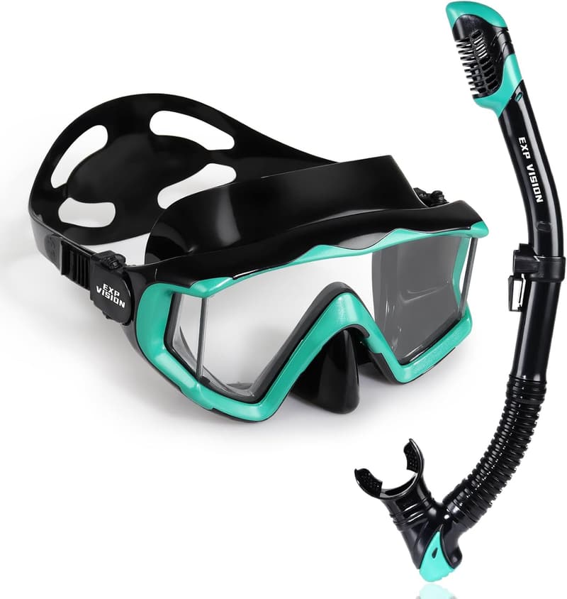 Anti-Fog Scuba Diving Mask for Snorkeling and Freediving