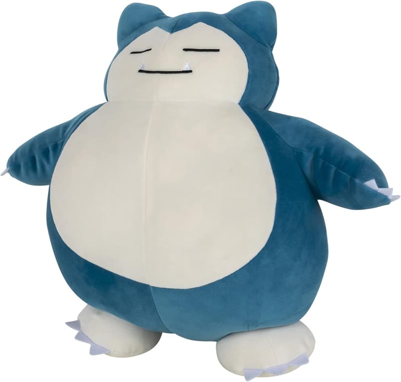 Cuddly 18” Snorlax Plush Toy for Pokémon Fans