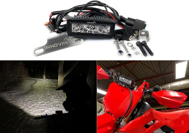 Universal Dirt Bike LED Light Kit for KTM, Honda, Yamaha, & More