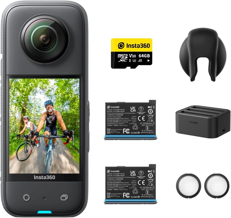 Insta360 X3 Battery Kit - 5.7K Waterproof Action Camera
