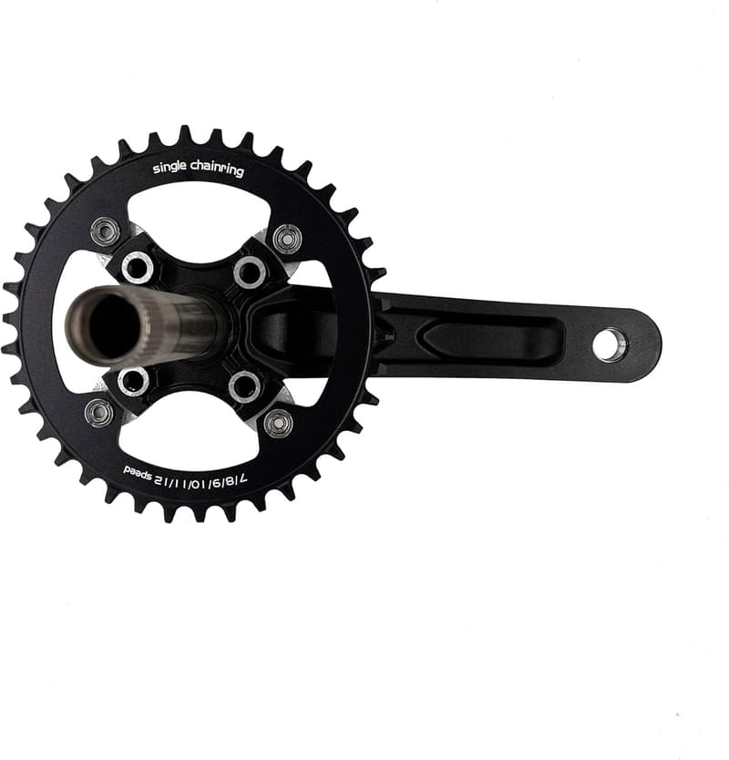 170mm Mountain Bike Crank Arm Set with Bottom Bracket Kit