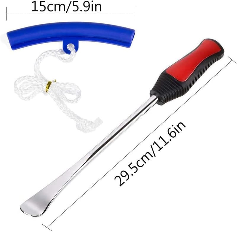 Dirt Bike Tire Changing Kit with Steel Spoons and Accessories