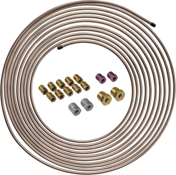 Genuine Copper-Nickel Brake Line Repair Kit, 25' x 3/16