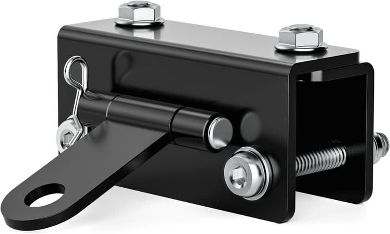 Adjustable Steel Bumper Hitch for Snowmobile Towing Kits