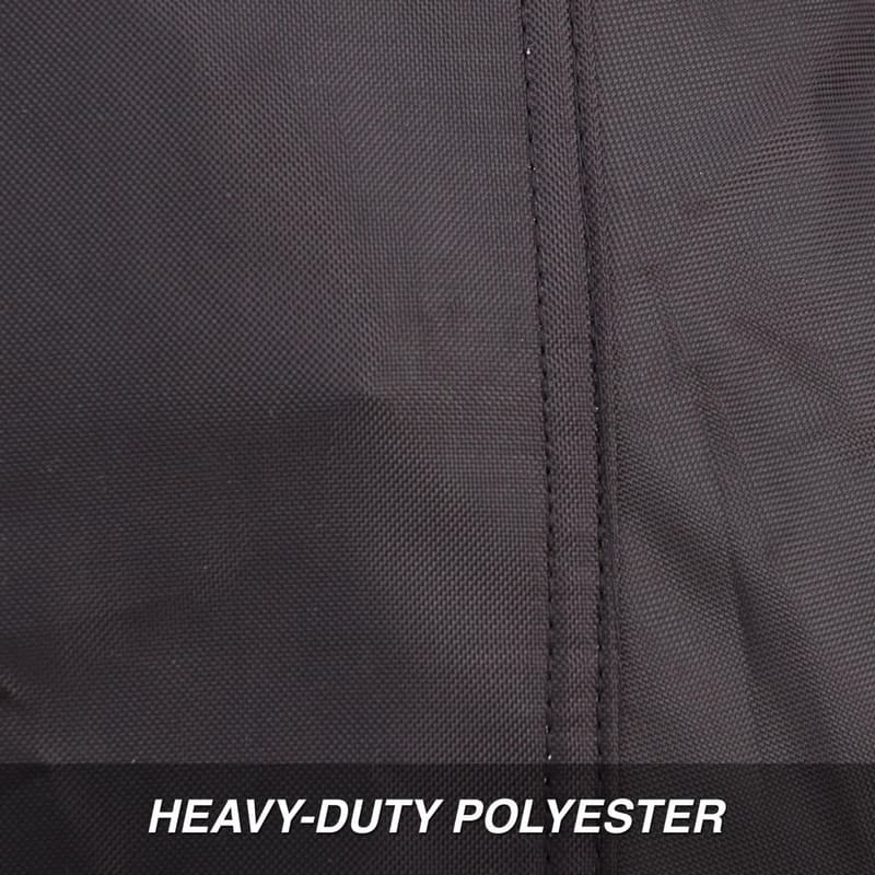 Large Waterproof Snowmobile Cover - Black, Fits 130