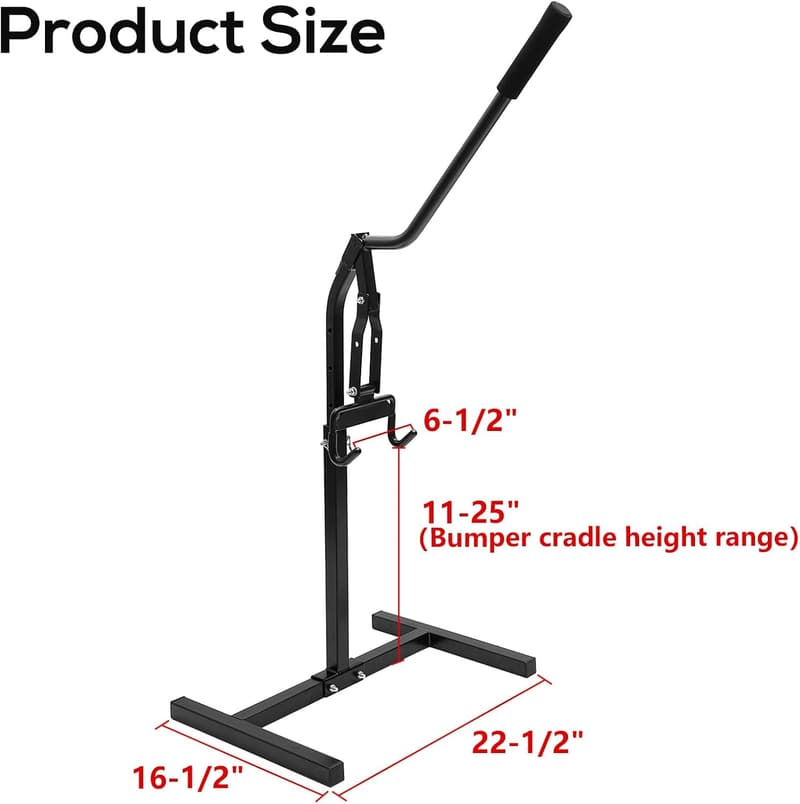 Snowmobile Lift Stand with Handlebar Cup - 32
