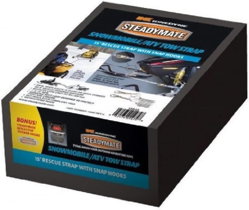 Snowmobile Tow Strap - Durable and Heavy-Duty Accessory
