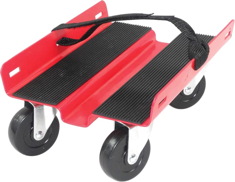 Economy Snowmobile Dolly System - Red