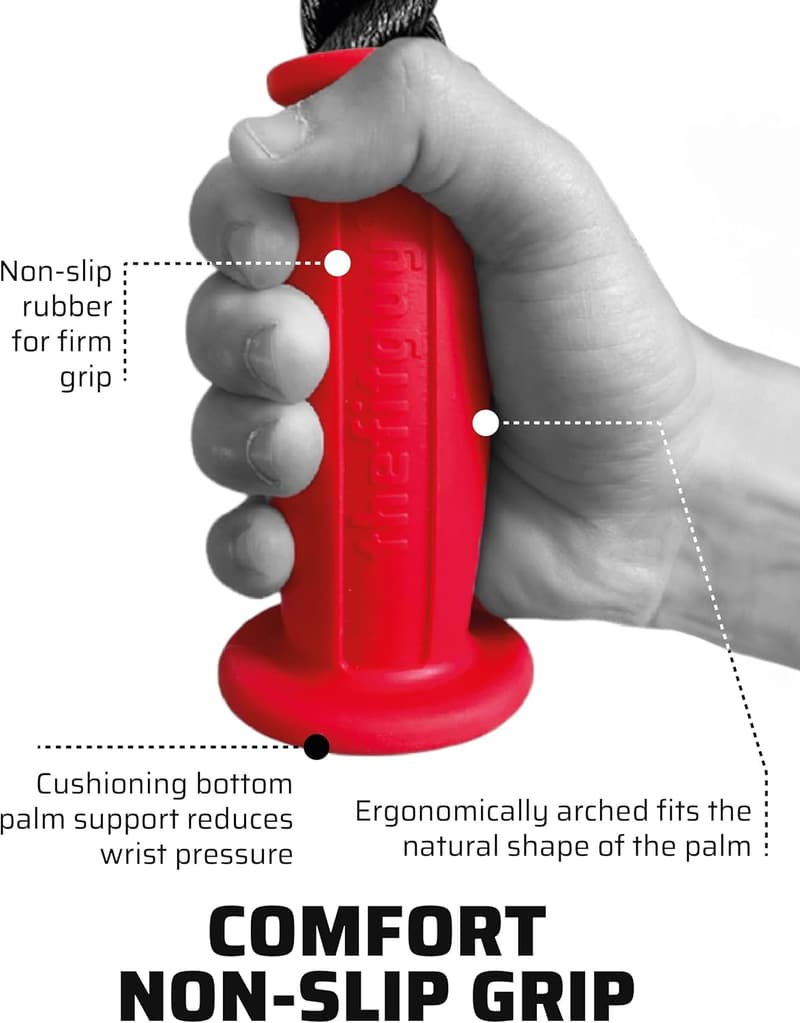 Ergonomic Tricep Rope Cable Attachment for Gym Use