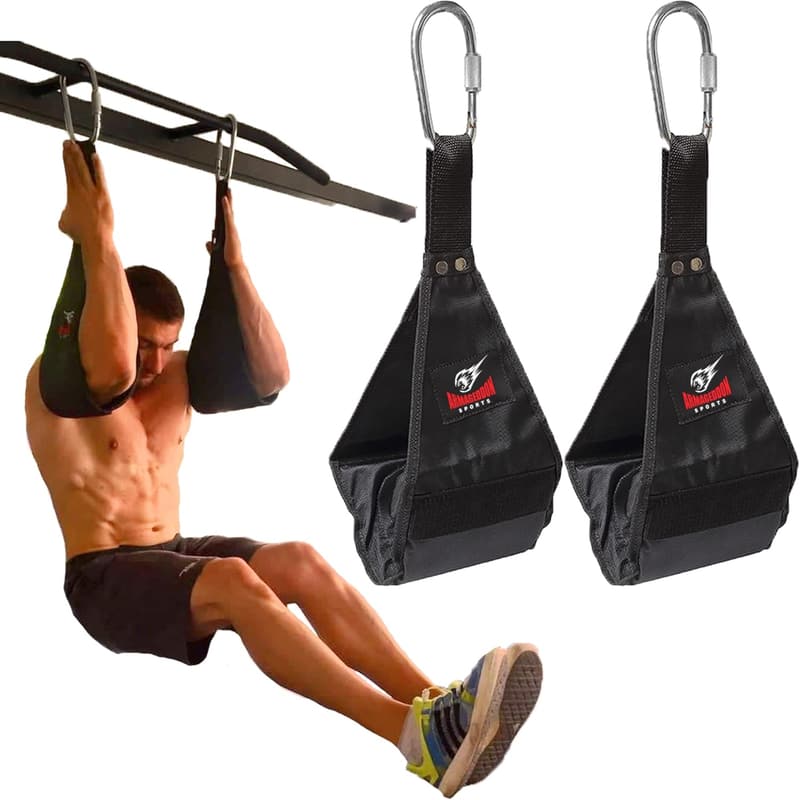 Heavy-Duty Rip-Resistant Ab Slings for Fitness Training