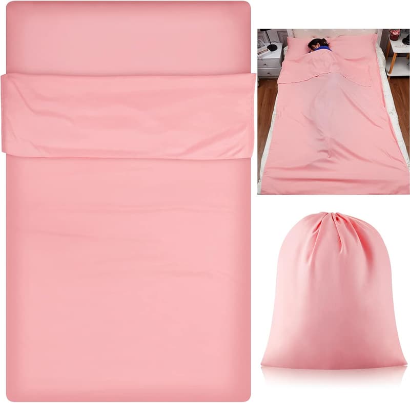 Self-Tan Sleep Sack - Breathable Tanning Sheet Protector for Travel