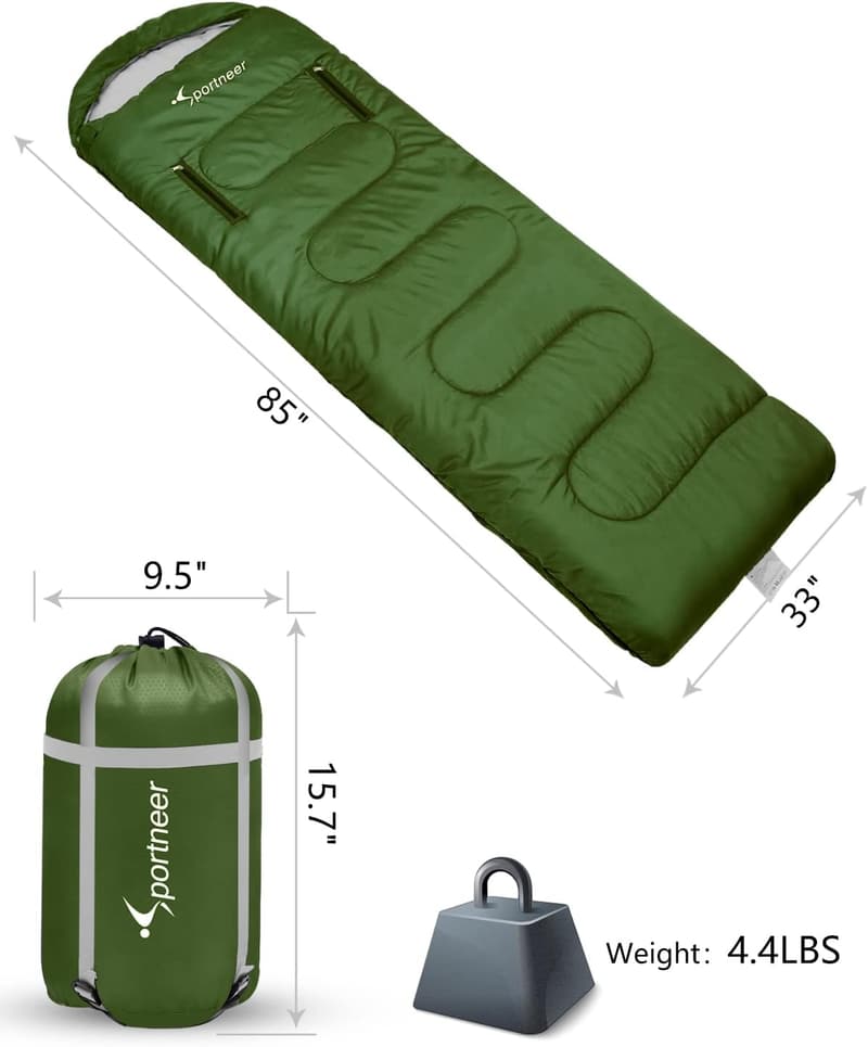 Wearable Waterproof Sleeping Bag for Adults & Kids