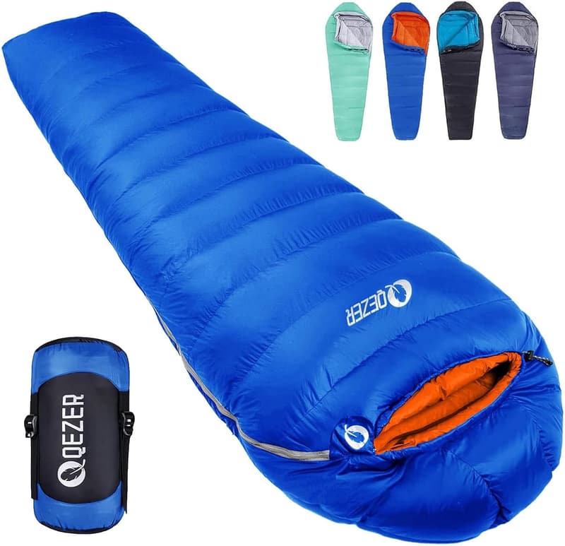 Cold Weather Backpacking Sleeping Bag - 0°F to 20°F