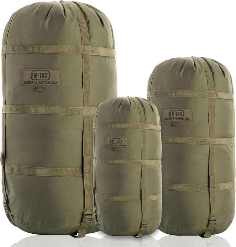 Military-Grade Lightweight Compression Stuff Sack for Travel